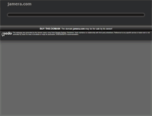 Tablet Screenshot of jamera.com